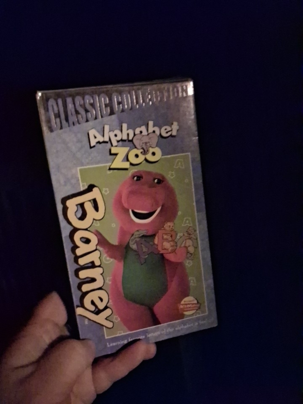 Barney Alphabet Zoo Classic Collection VHS - Purple